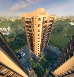 Shankheshwara Heights apartment building facade view 3