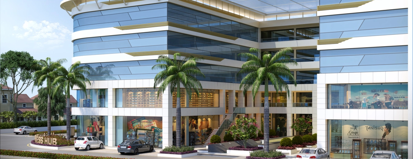 Western Business Hub commercial space architectural view