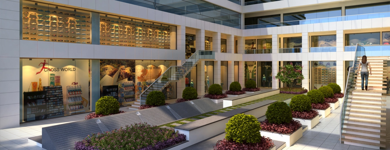Western Business Hub entrance view slider image