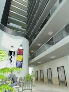 Western Business Park Commercial Complex Night View