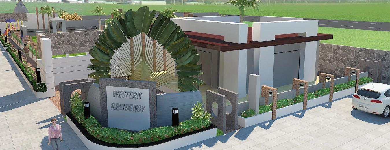 Western Residency Luxury Apartments Exterior View Banner 2
