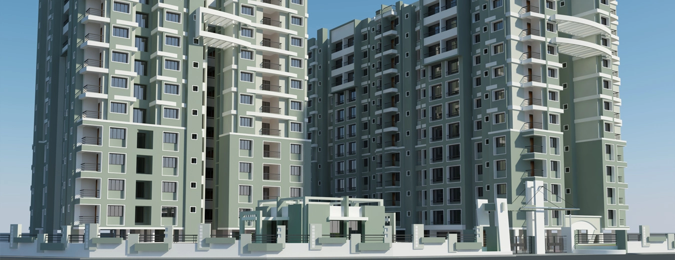 Modern architectural design and building view of Western Shetrunjay