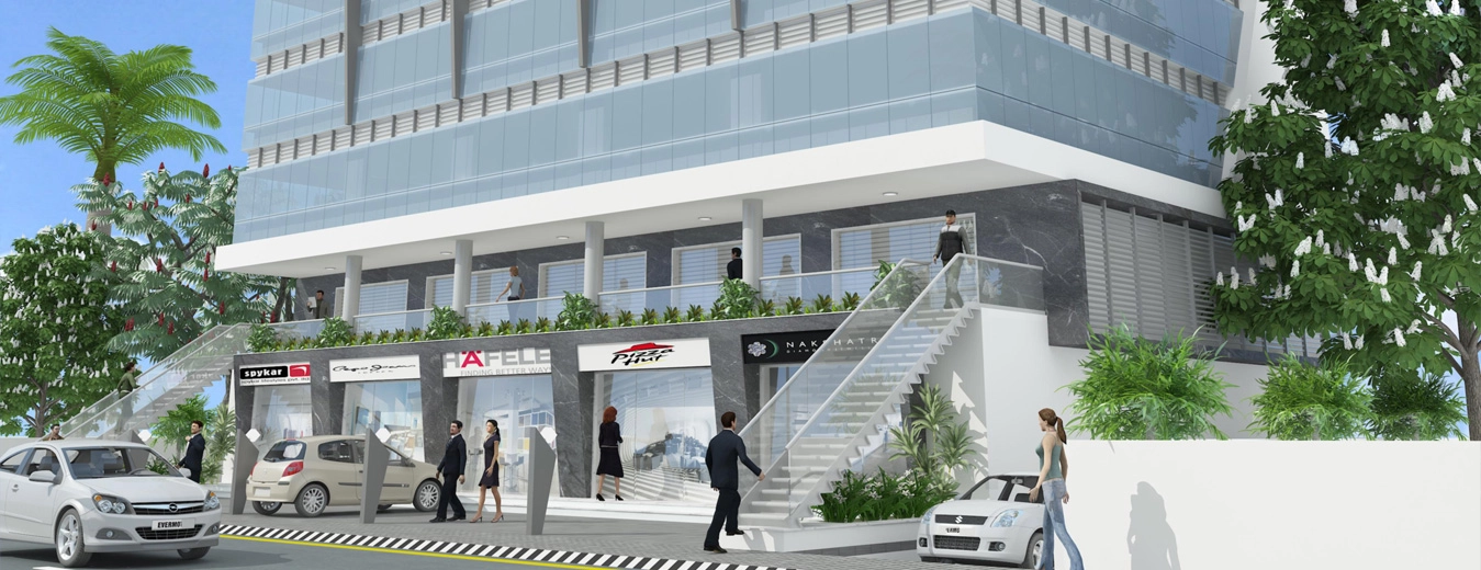 Western Shoppers commercial building entrance slider view 2